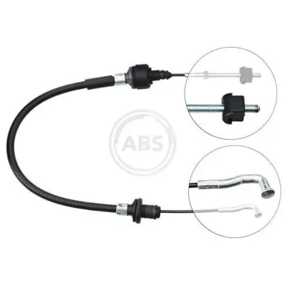 Económico Cable de accionamiento, accionamiento del embrague A.B.S. K23080
